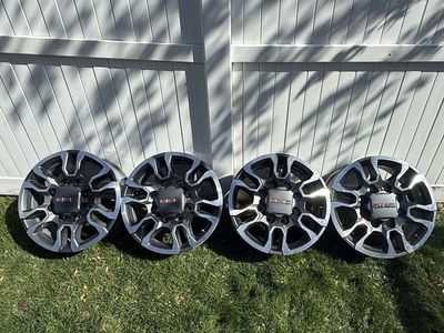 GMC 18” OEM Truck Wheels & Caps