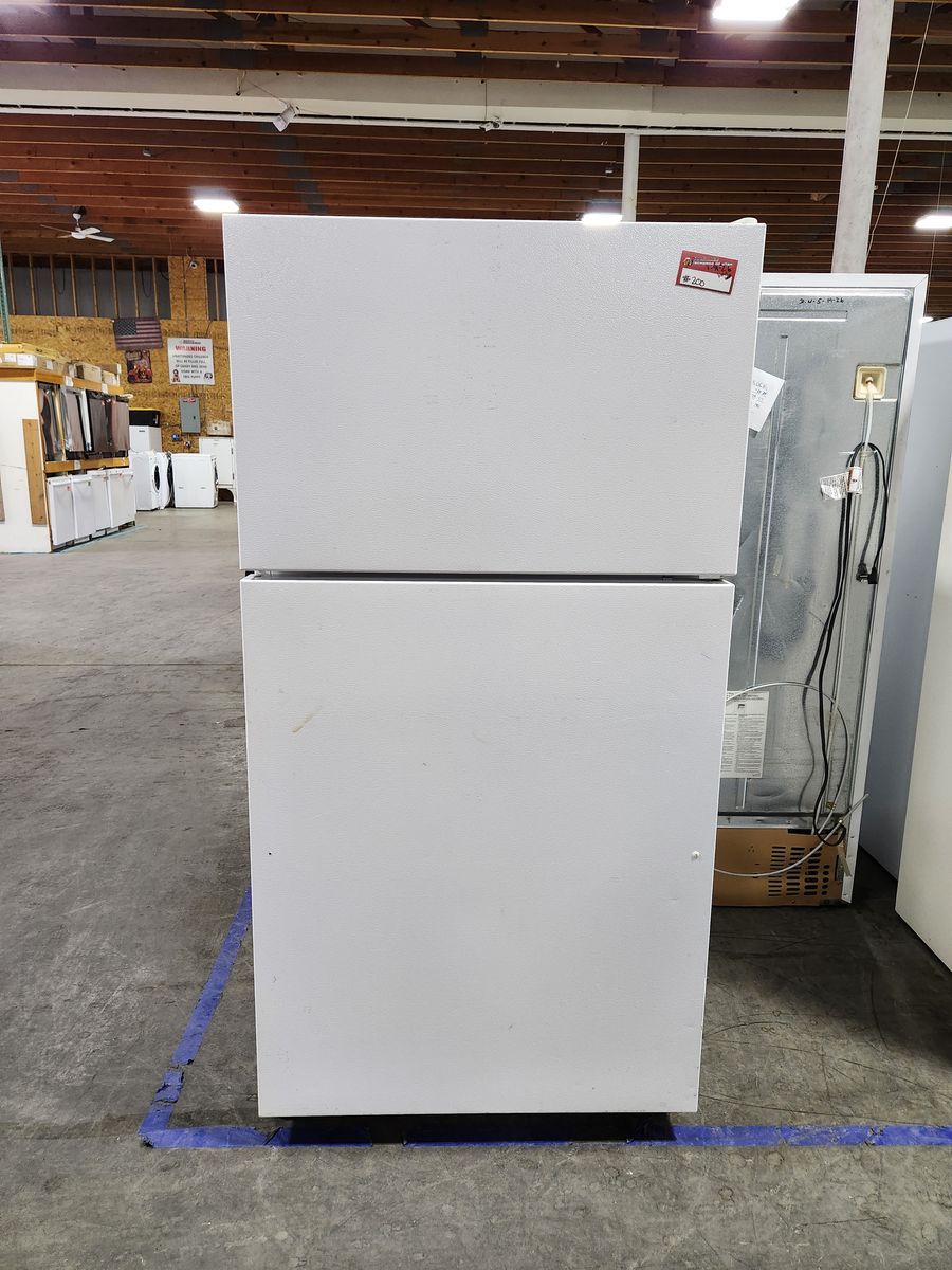 Kenmore White Top-Freezer Refrigerator, Used, Good Condition
