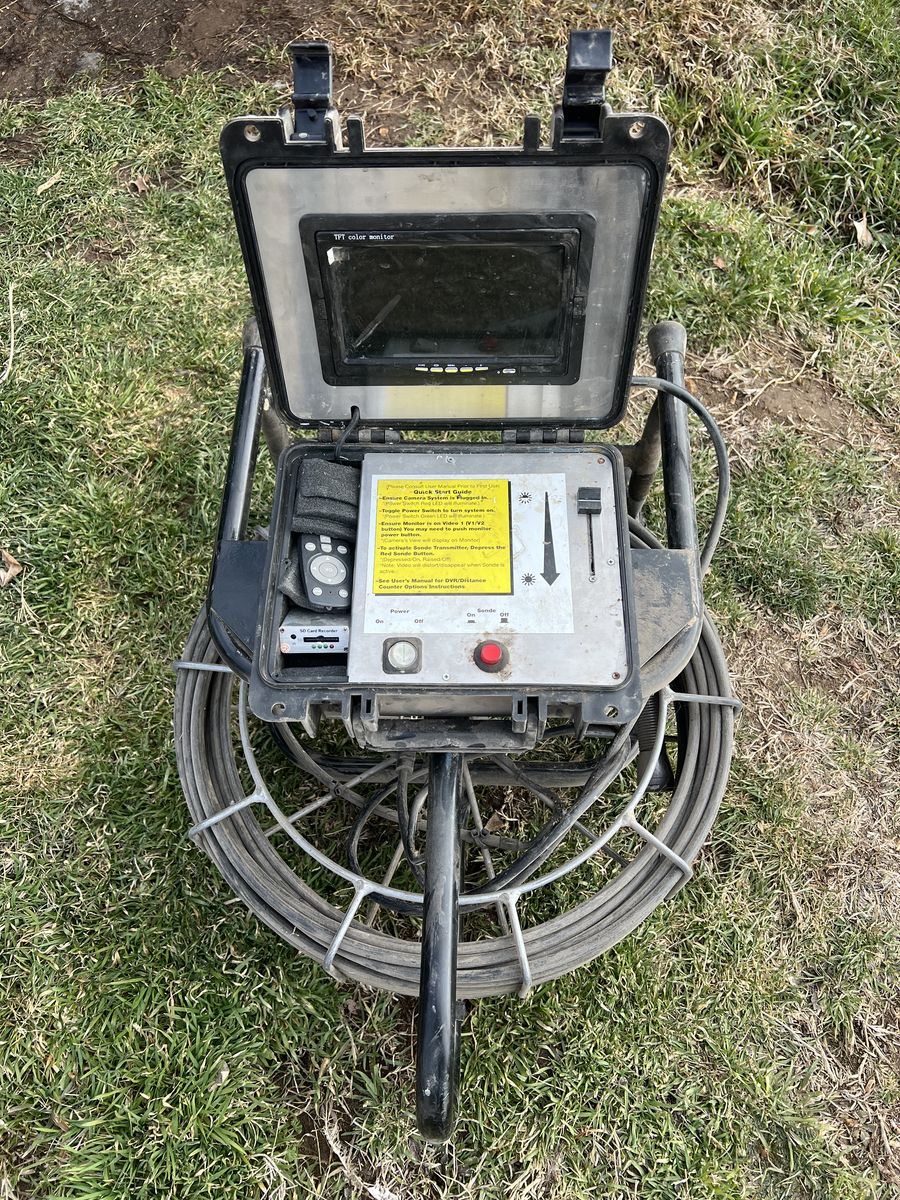 Viztrac 100 ft sewer camera