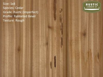 1x8 & 1x10 Bevel Siding