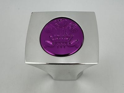 Premium Silver Square Cap w/ Round Purple Seal Old Style Gen 1 and Gen 2 Bottles
