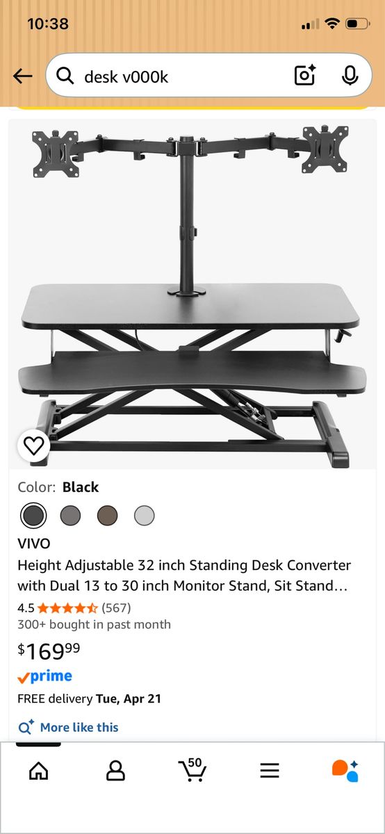 New Desk Riser Vivo V000K