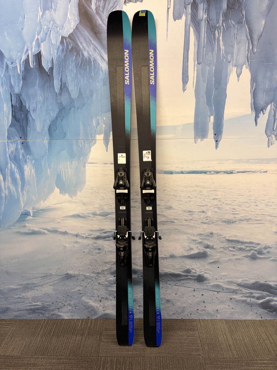 Salomon Stance 90 188cm Skis w/ SALOMON Strive 13 GW SAL Demo Binding - Used (2025)