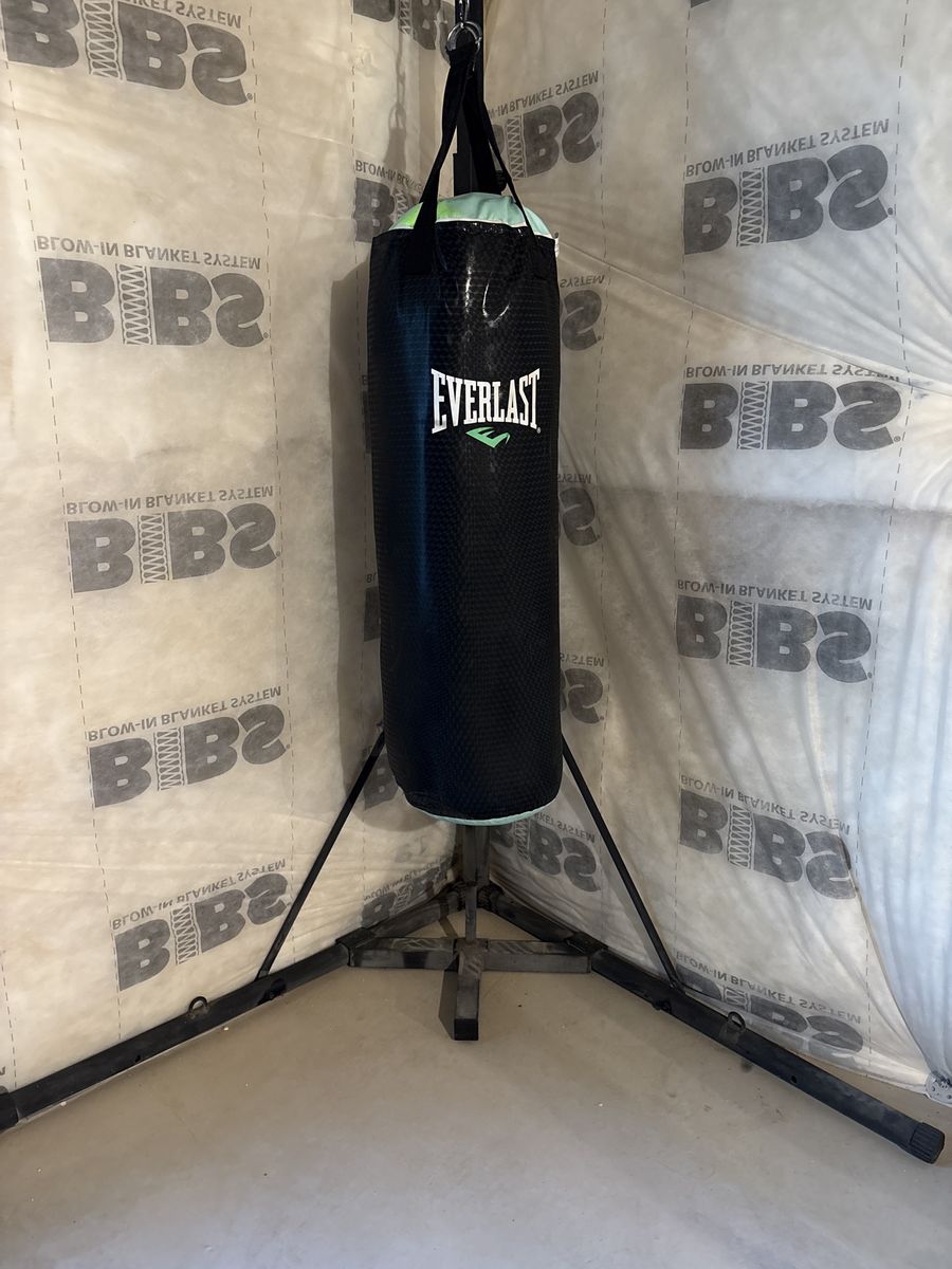 Punching bag with stand