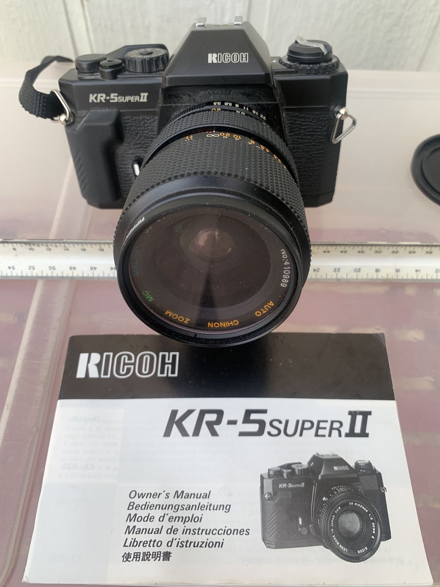 Ricoh KR-5 super 2 SLR film camera