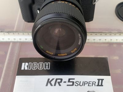 Ricoh KR-5 super 2 SLR film camera
