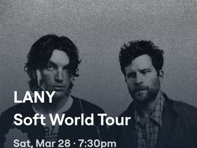 LANY concert tickets (2) lower bowl