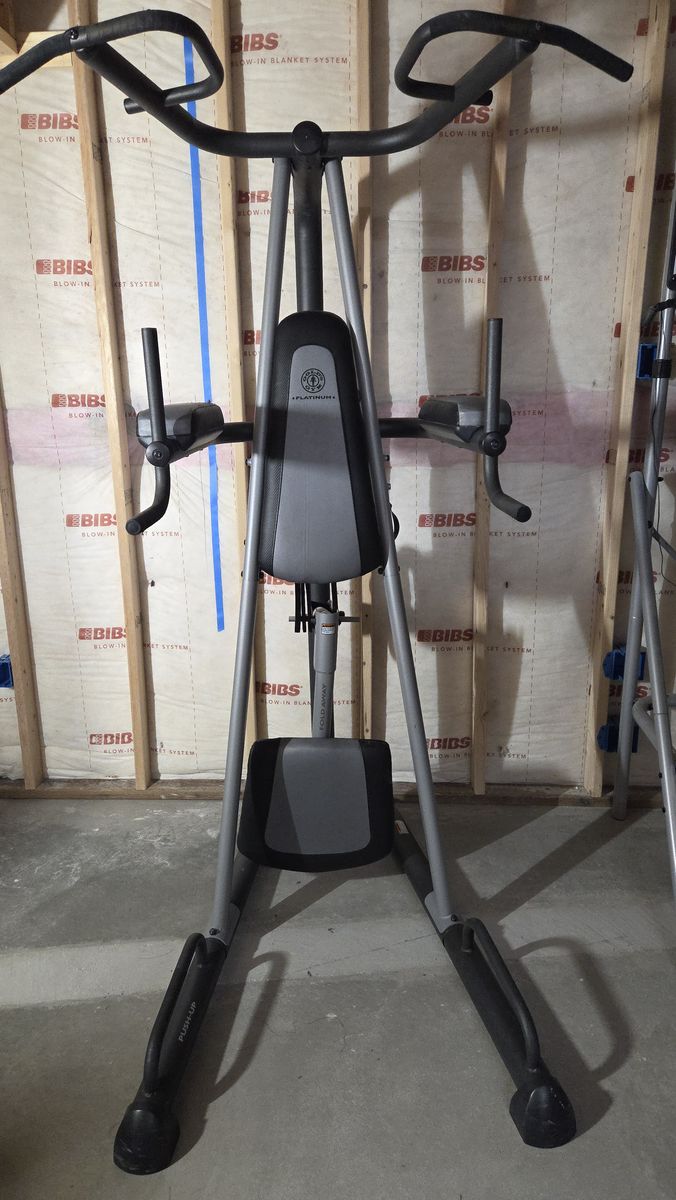 Gold's Gym Pull up and Dip machine with Assist