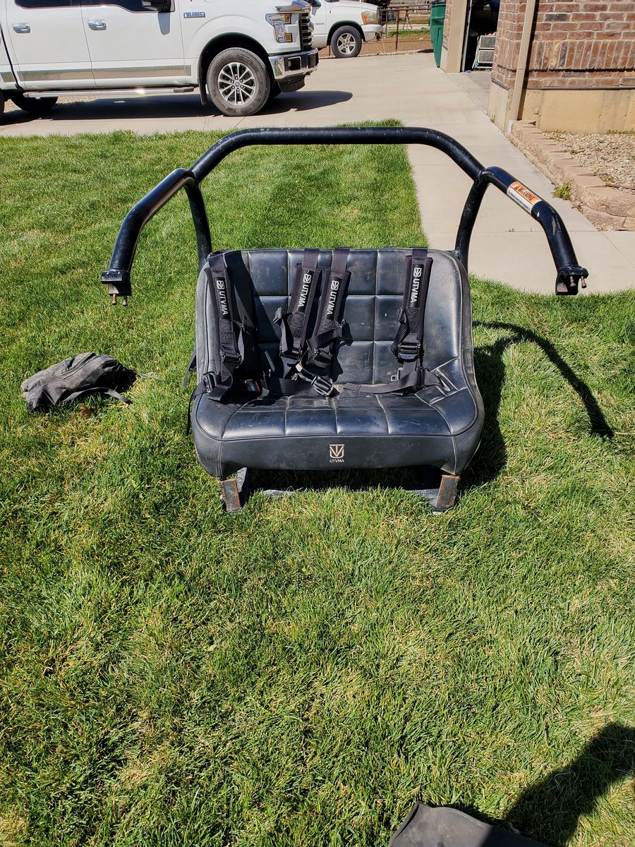 Polaris general rear seat