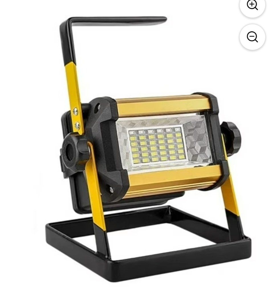 LED Reflector Spotlight Rechargeable Projector.