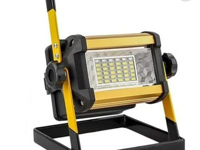 LED Reflector Spotlight Rechargeable Projector.