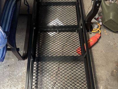 Utility Cargo Trailer - Black, Durable Steel Construction