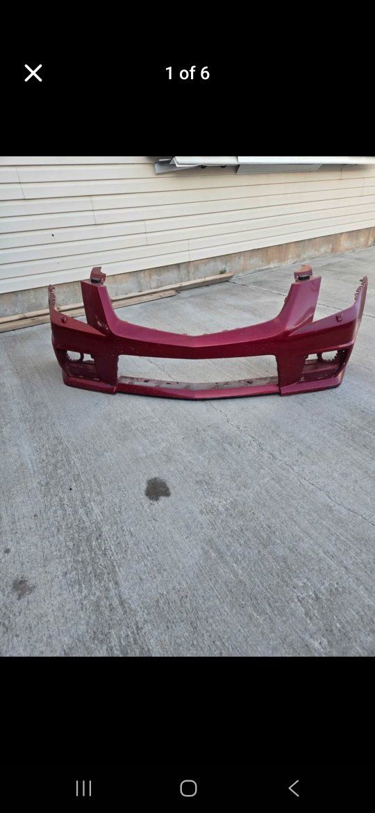 2010 cadillac cts-v front bumper