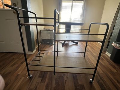 Industrial style Bar Cart