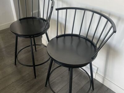 Set Of Two Swivel Chairs