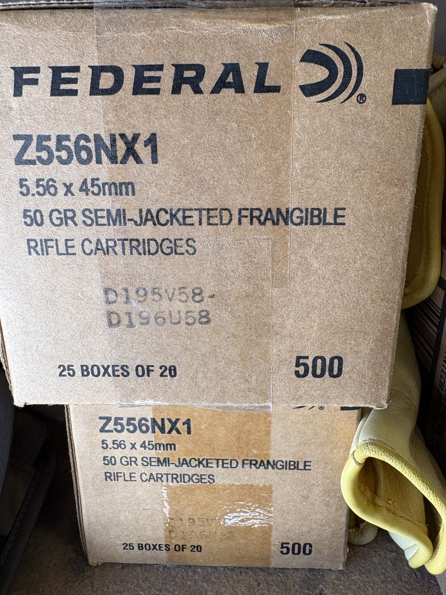 5.56 Ammo 2,500 Rounds