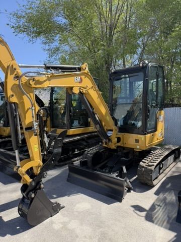 Mini Excavator Rental – Cat 302.7 – Pleasant Grove Area, Retractable Tracks