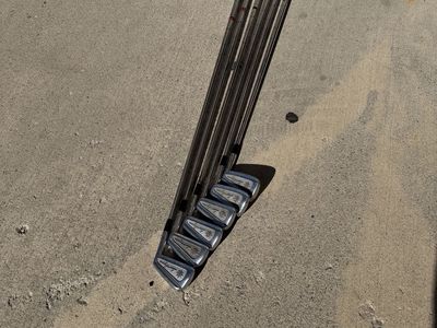 Ben Hogan Antique Forged Golf Iron Set - Used Steel Shaft Golf Clubs - 3 thru 9