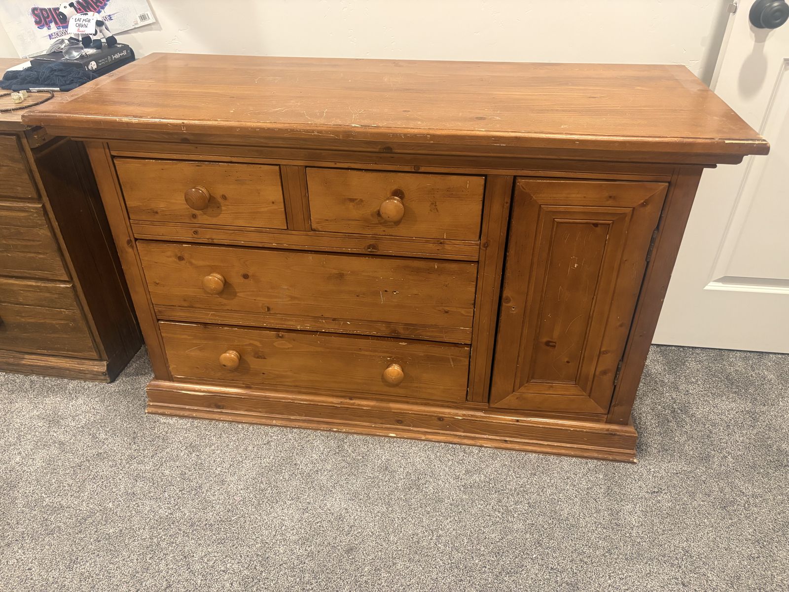 Sturdy Wooden Dresser