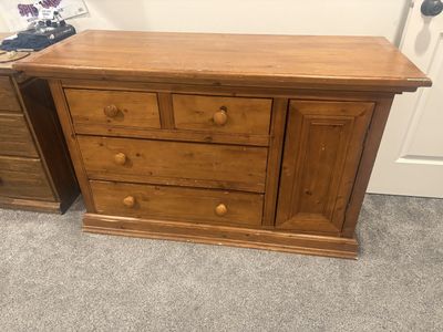 Sturdy Wooden Dresser
