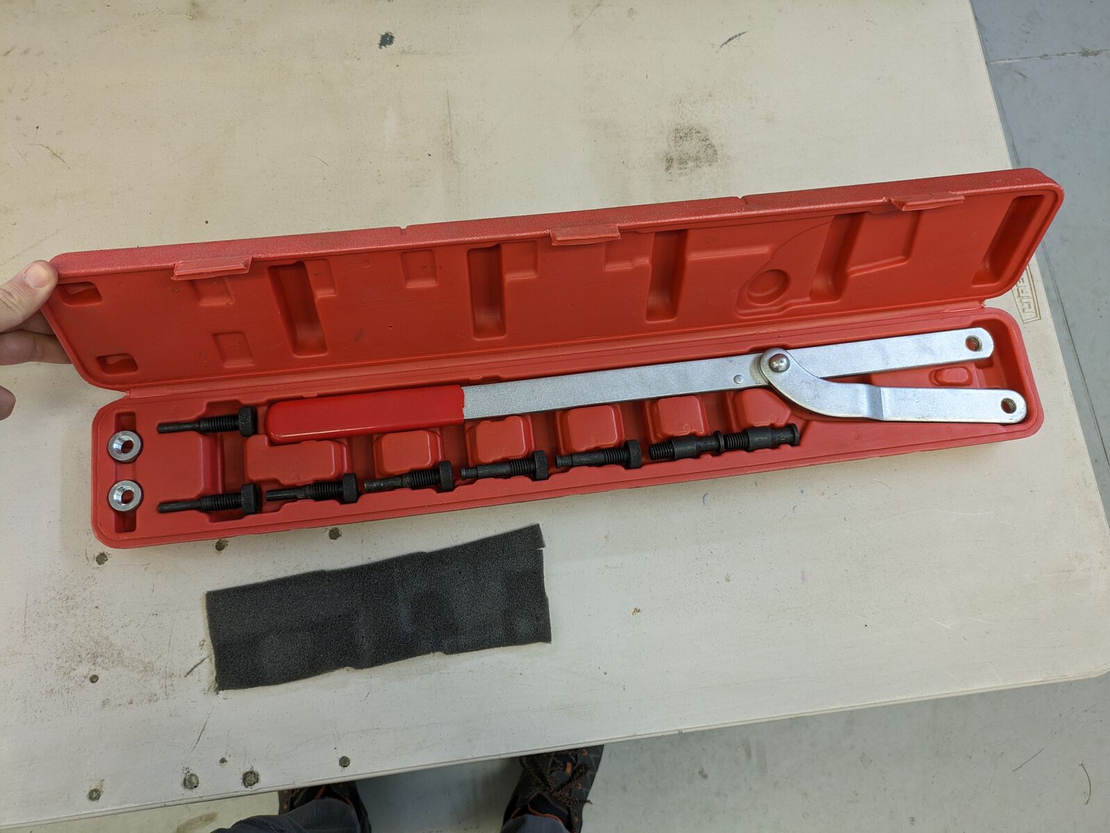 Large pin spanner - gland nut remover