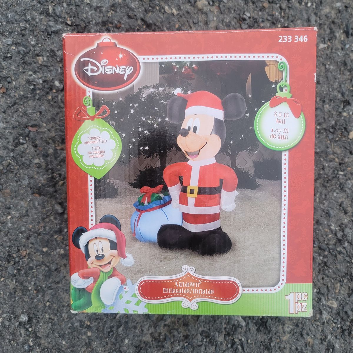 Disney Christmas Mickey Mouse Airblown Inflatable