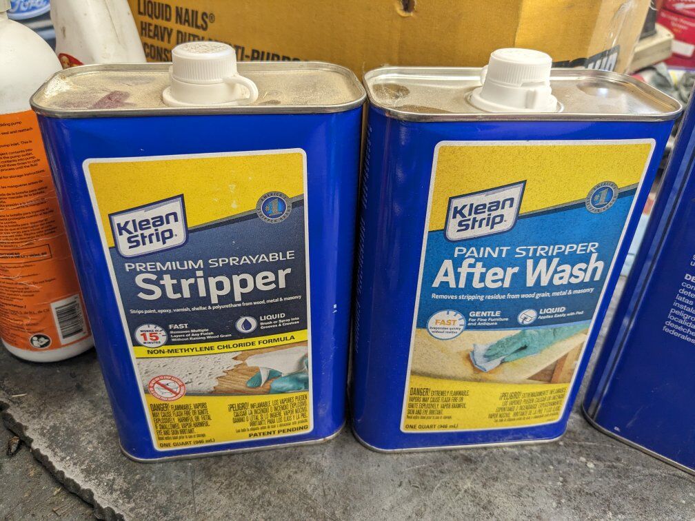 Paint stripper & deactivator stain Sand blaster