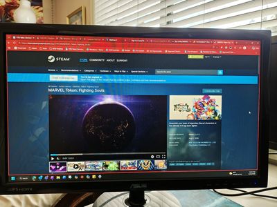 Black ASUS VS239H-P monitor