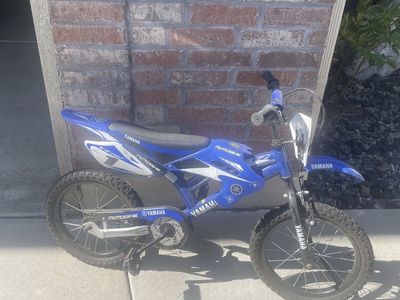 Boys Bike - pedal bike that looks like motorcycle