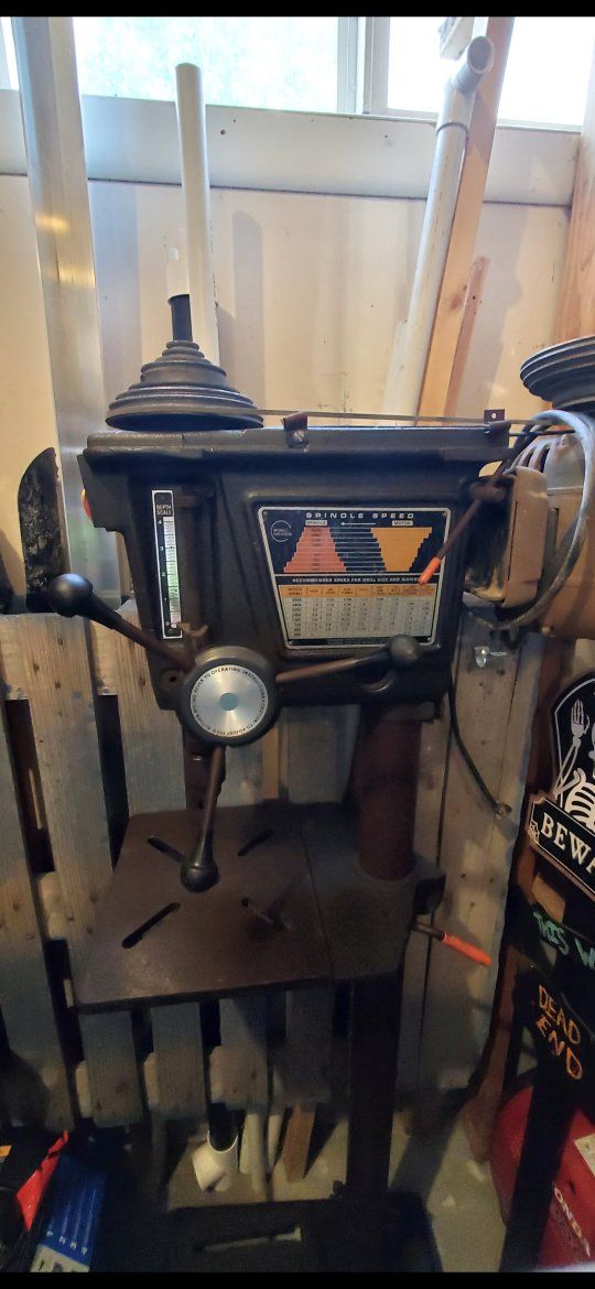 70s Craftsman drill press