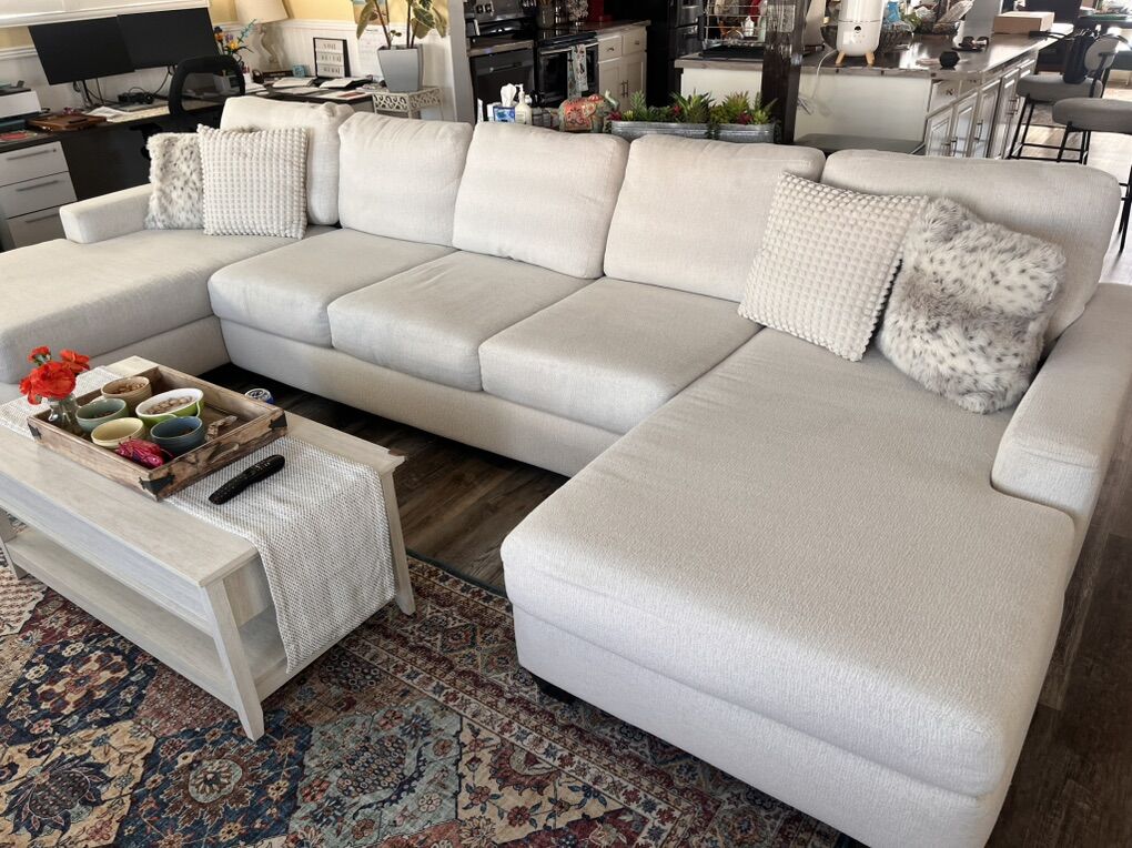 Living Spaces Custom Order Sectional