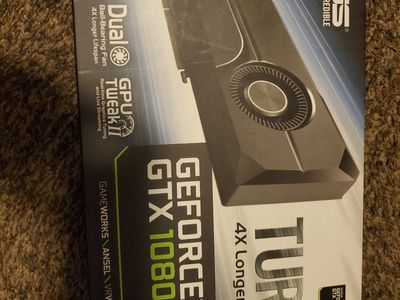 ASUS GeForce GTX 1080 Turbo 8GB GDDR5X Graphics Card - Dual Ball-Bearing Fan, VR Ready