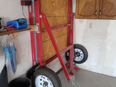 Foldable utility trailer