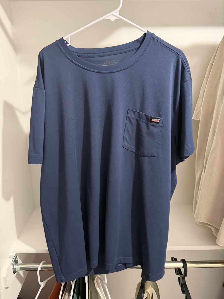 Genuine Dickies Blue Short Sleeve Pocket T-Shirt XXL