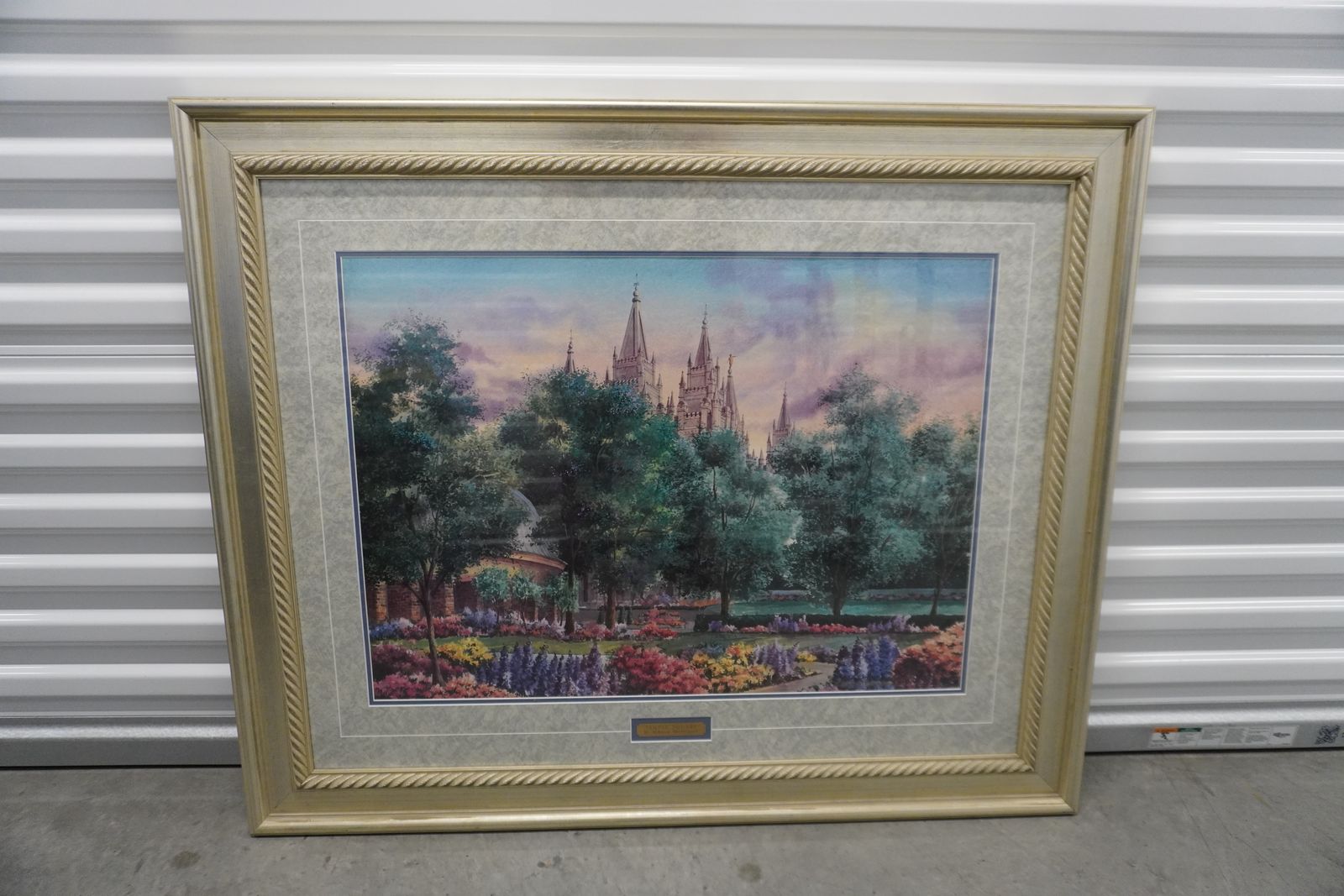 Rebecca Hartvigsen "Temple Square" Limited Framed Print