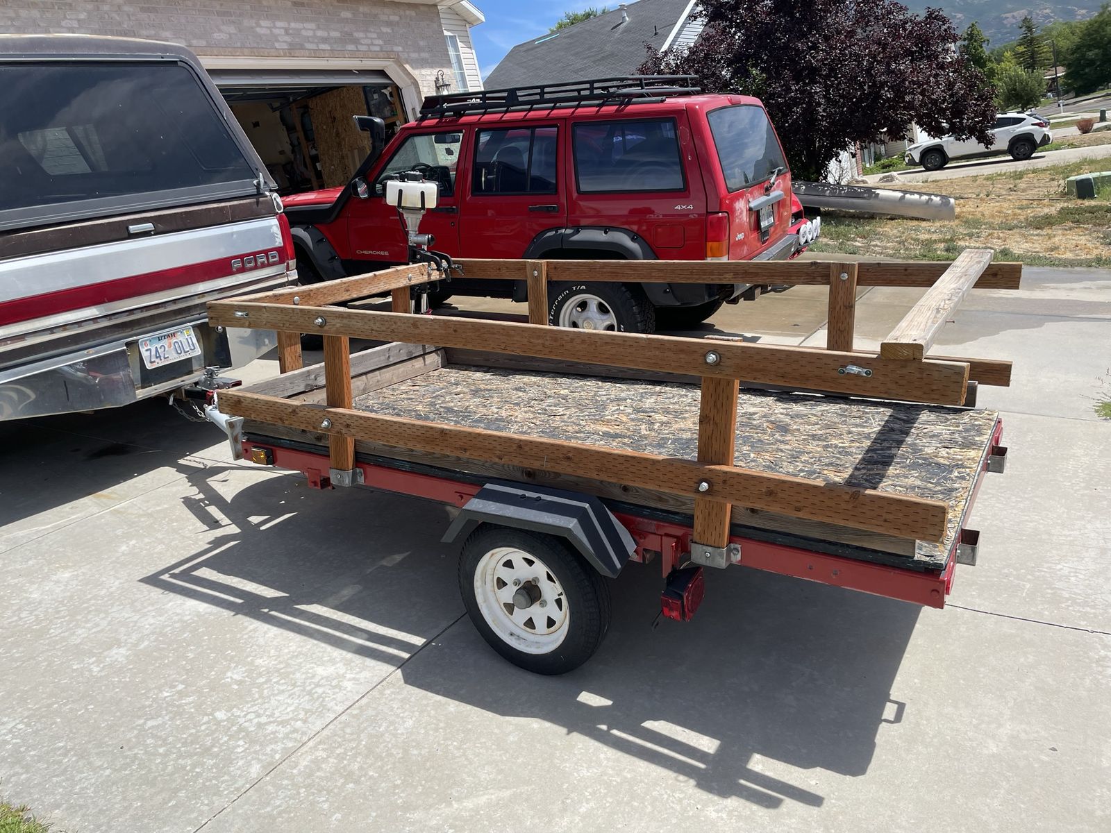 4x8 utility trailer. $500 obo