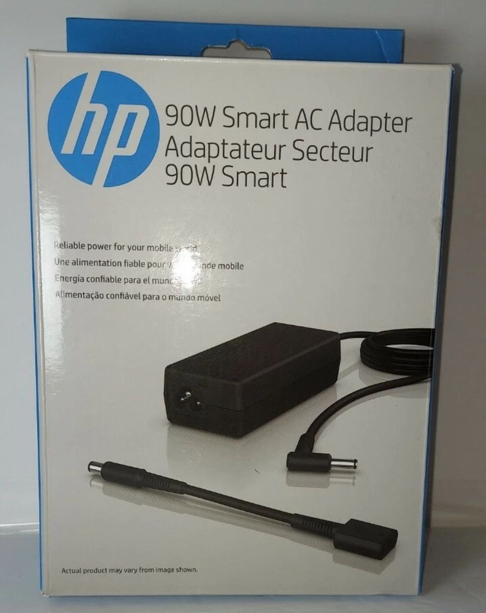 HP 90W Smart AC adapter, new