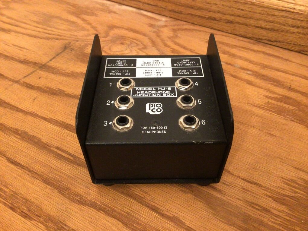 Proco Hj6 Headphone Splitter