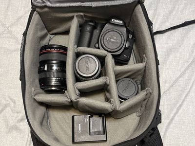 Canon 5D Mark III + 3 lenses