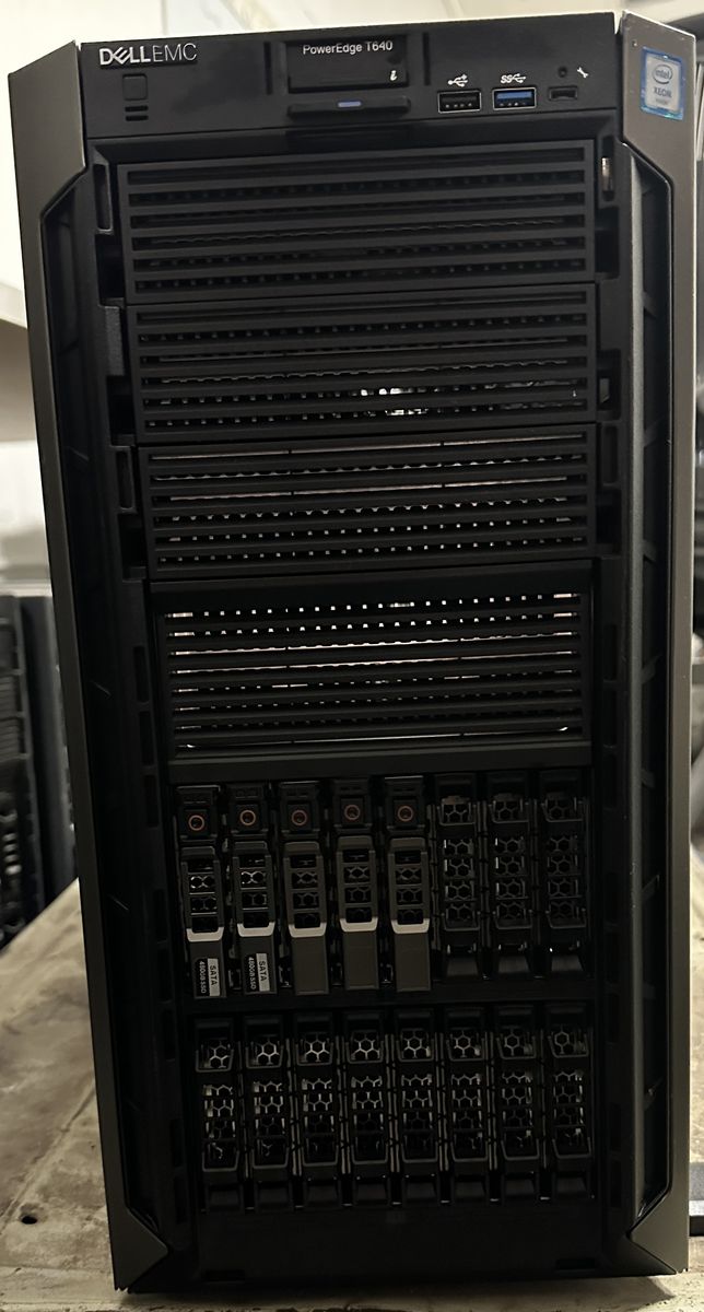 Dell PowerEdge T640 Server - Includes: 2 CPU, 64GB RAM, 4TB Storage- $1600 OBO – Local Pickup Only