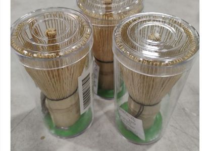 Lot of 3 Bamboo Matcha Whisks (Chasen) - 6-Year Aged Bamboo Tea Tool Set