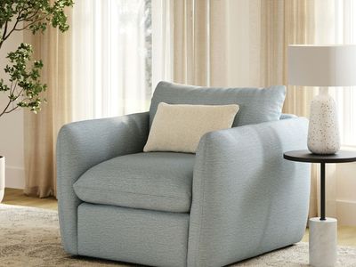 LABOR DAY SALE — 2 ARTICLE LEIGH LOUNGE CHAIRS — ONLY $699 FOR BOTH!