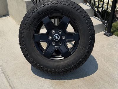 Ford Bronco Rims and Tires 265/70R17 Open Range All Terrain