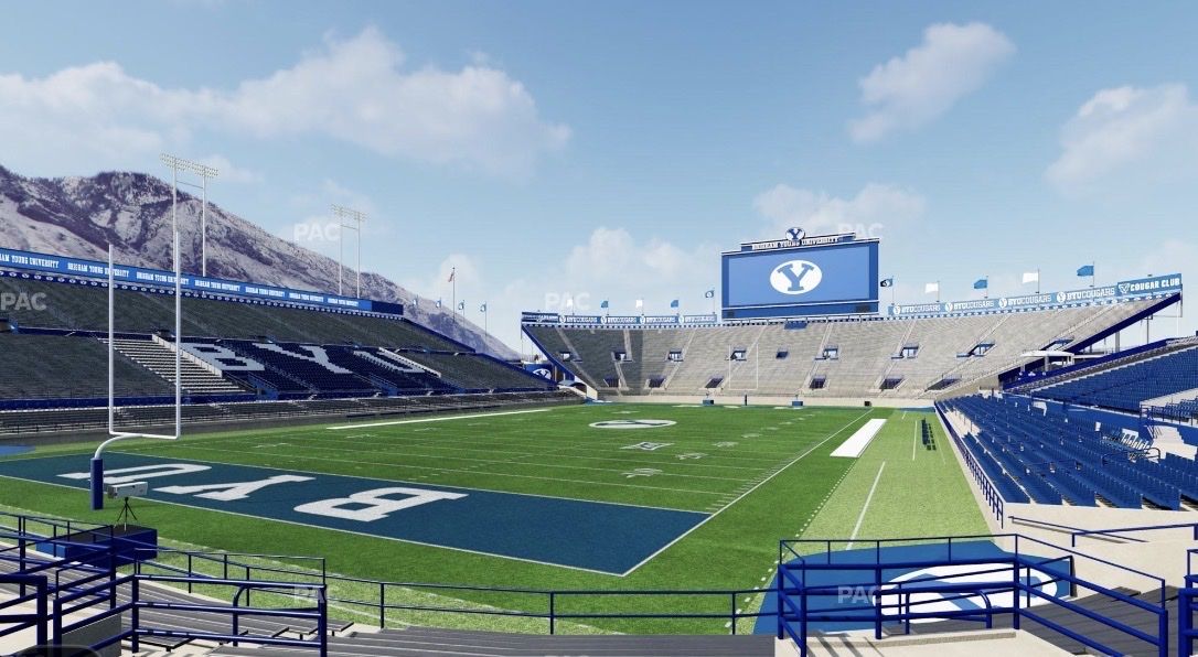 Byu vs Utah Tech row 21 lower section