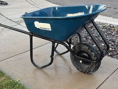 Seymour Excavator S500 Blue Wheelbarrow -