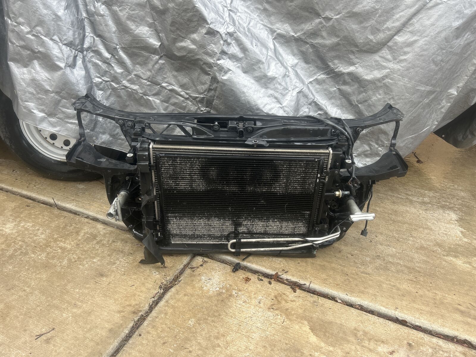 Audi VW Front Clip Radiator AC Condenser Fans