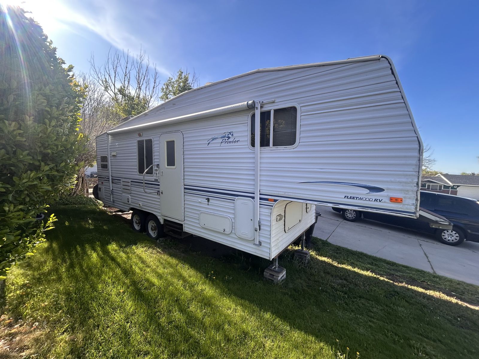 Prowler Fifth wheel camper trailer recreation vehicle