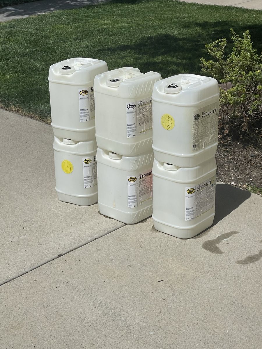 Water storage jugs. 5 dollars each 