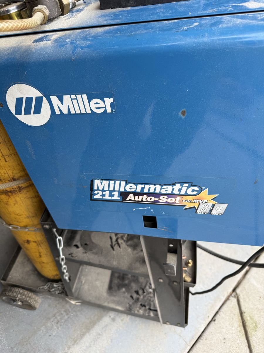 Millermatic 211 Auto-Set with MVP MIG Welder