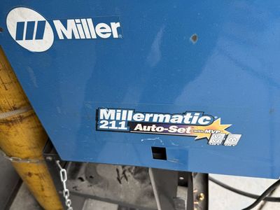 Millermatic 211 Auto-Set with MVP MIG Welder